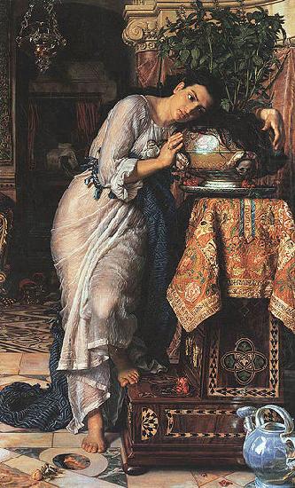 William Holman Hunt Isabella and the Pot of Basil china oil painting image